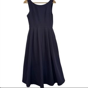 LULUS Navy Sleeveless Formal Skater Dress Size Small